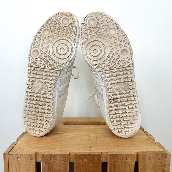 Men's Size 10 Adidas Kith Classics OG Sambas 1972 in White Cloud Leather + Suede - Picture 7 of 9
